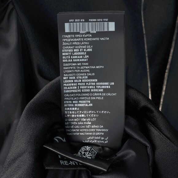 Prada Black Re-Nylon Patchwork Zip Mini Dress - Picture 15 of 15